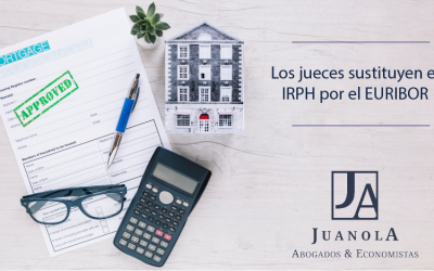 Los jueces sustituyen el IRPH por el Euribor
