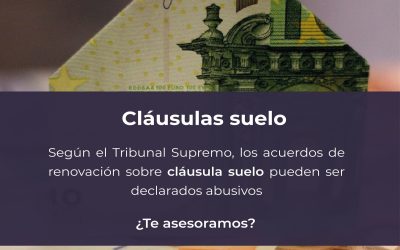 Actualidad sobre los acuerdos de novación en Cláusulas Suelo