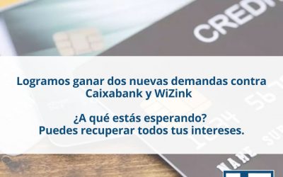 Juanola Abogados gana dos nuevas demandas contra las Tarjetas Revolving